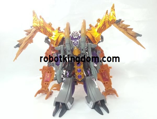 Takara TF Prime AM 19 Gaia Unicron Images Review   Big Yellow Planet Eater Out Of Box  (4 of 16)